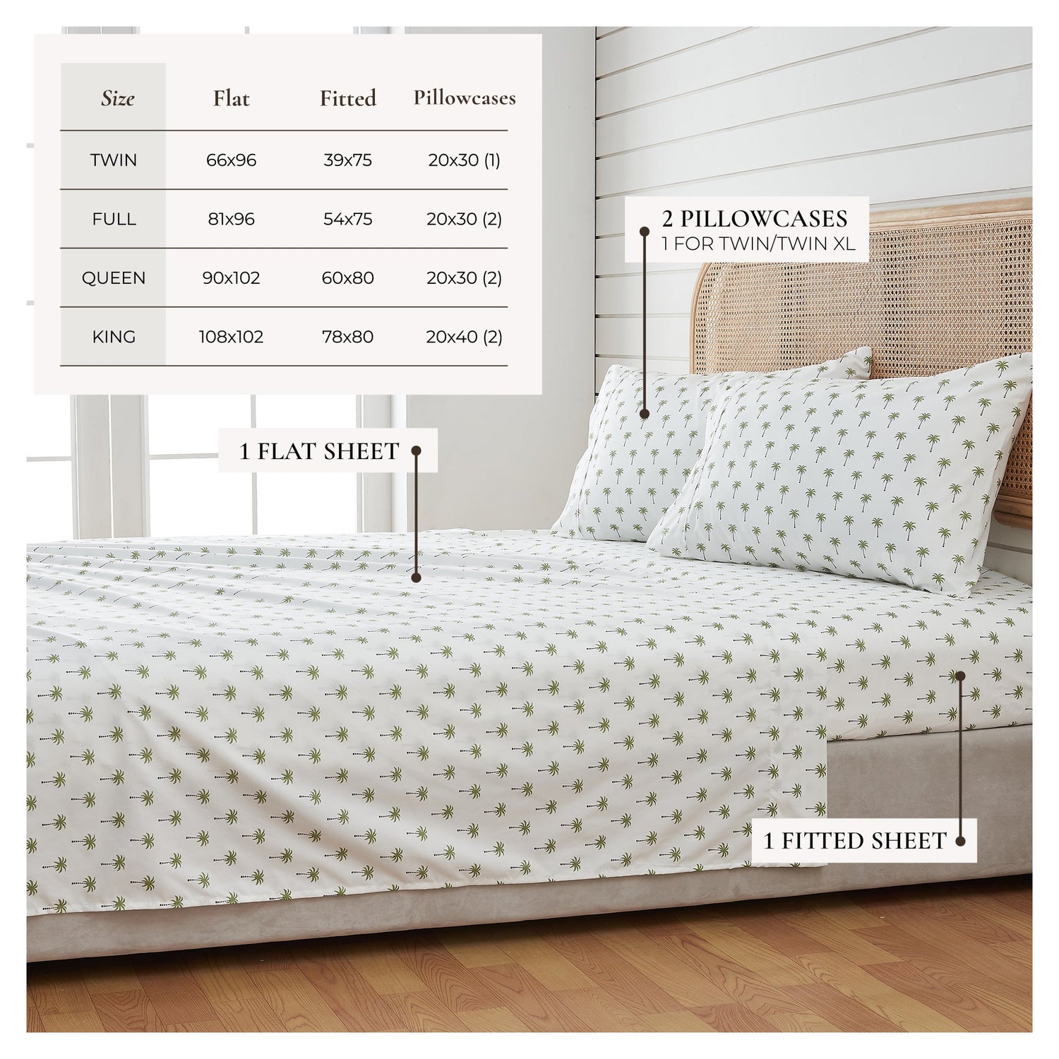 Coastal Printed Sheet Set - Newport Collection