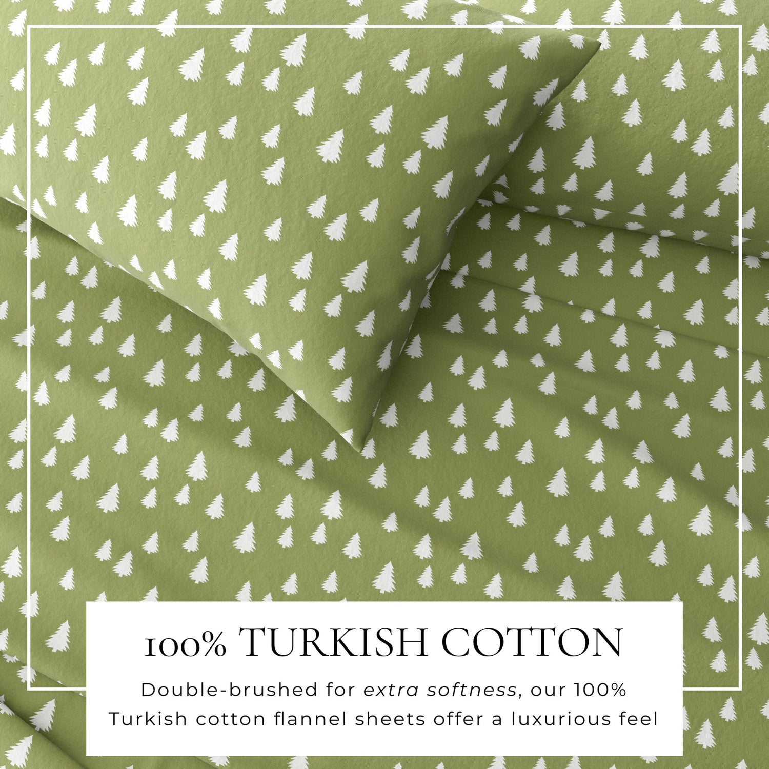 Turkish Cotton Flannel Sheet Sets - Lakeview Collection