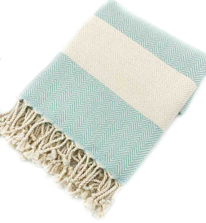 Herringbone Turkish Bath/ Beach Towels - Multiple Colors
