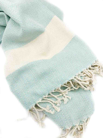 Herringbone Turkish Bath/ Beach Towels - Multiple Colors