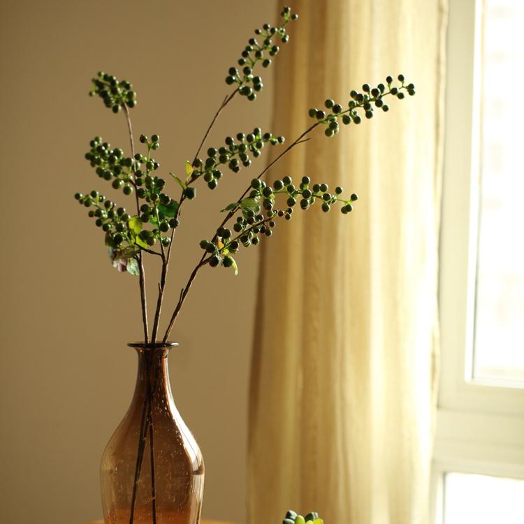 Artificial Fruit Berry Stems in Various Colors - 31 inch