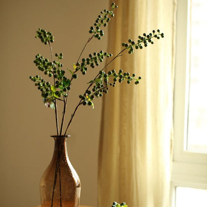 Artificial Fruit Berry Stems in Various Colors - 31 inch