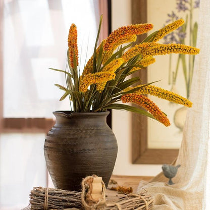 Artificial Millet Stem - 37 inch