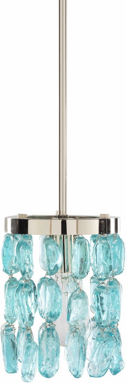 Gotham Ceiling Light - Aqua