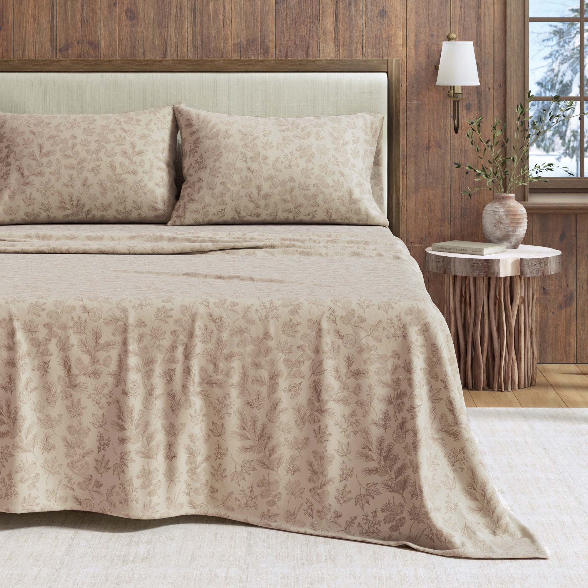 Turkish Cotton Flannel Sheet Sets - Elevated Lodge Collection
