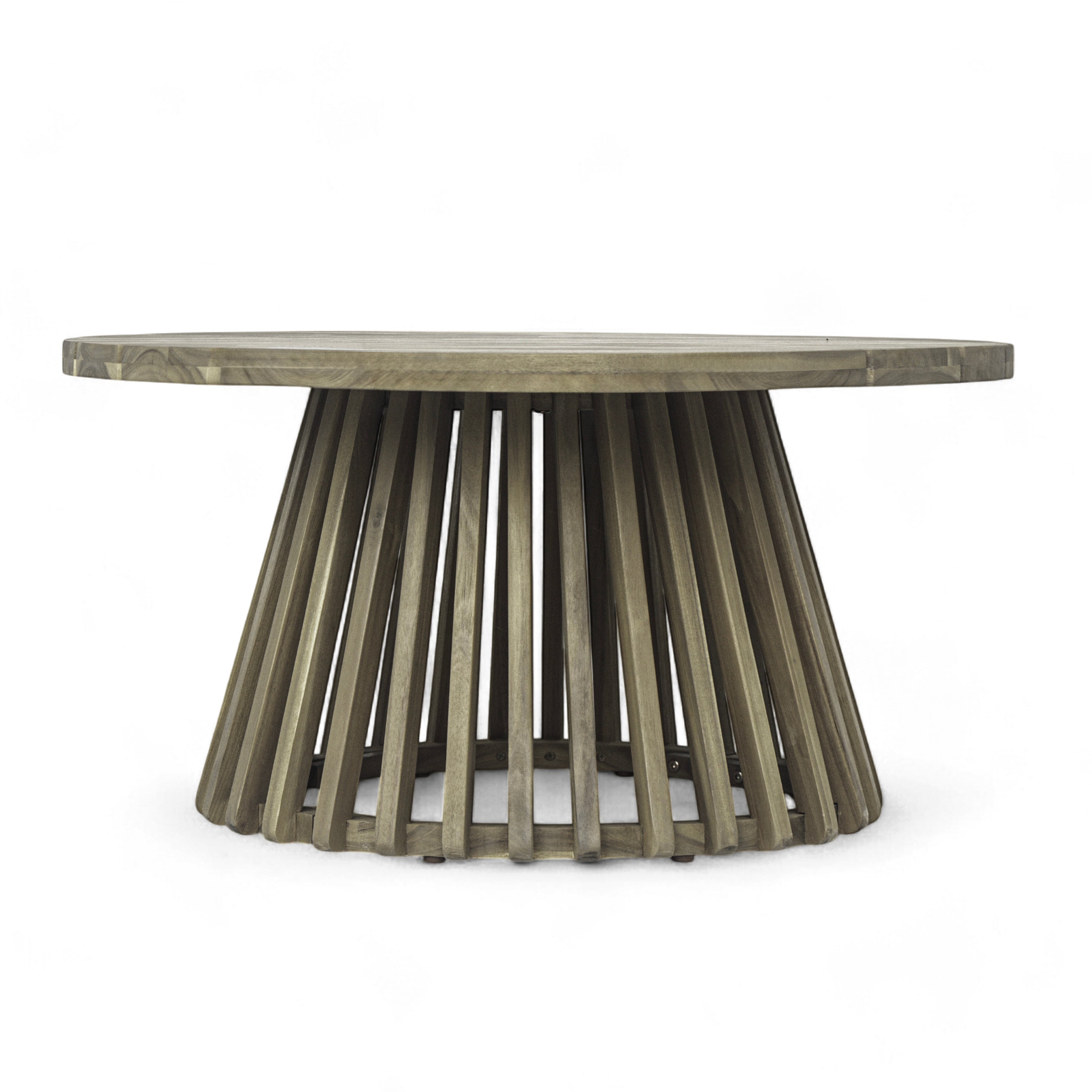 Outdoor Acacia Wood Coffee Table - Grey