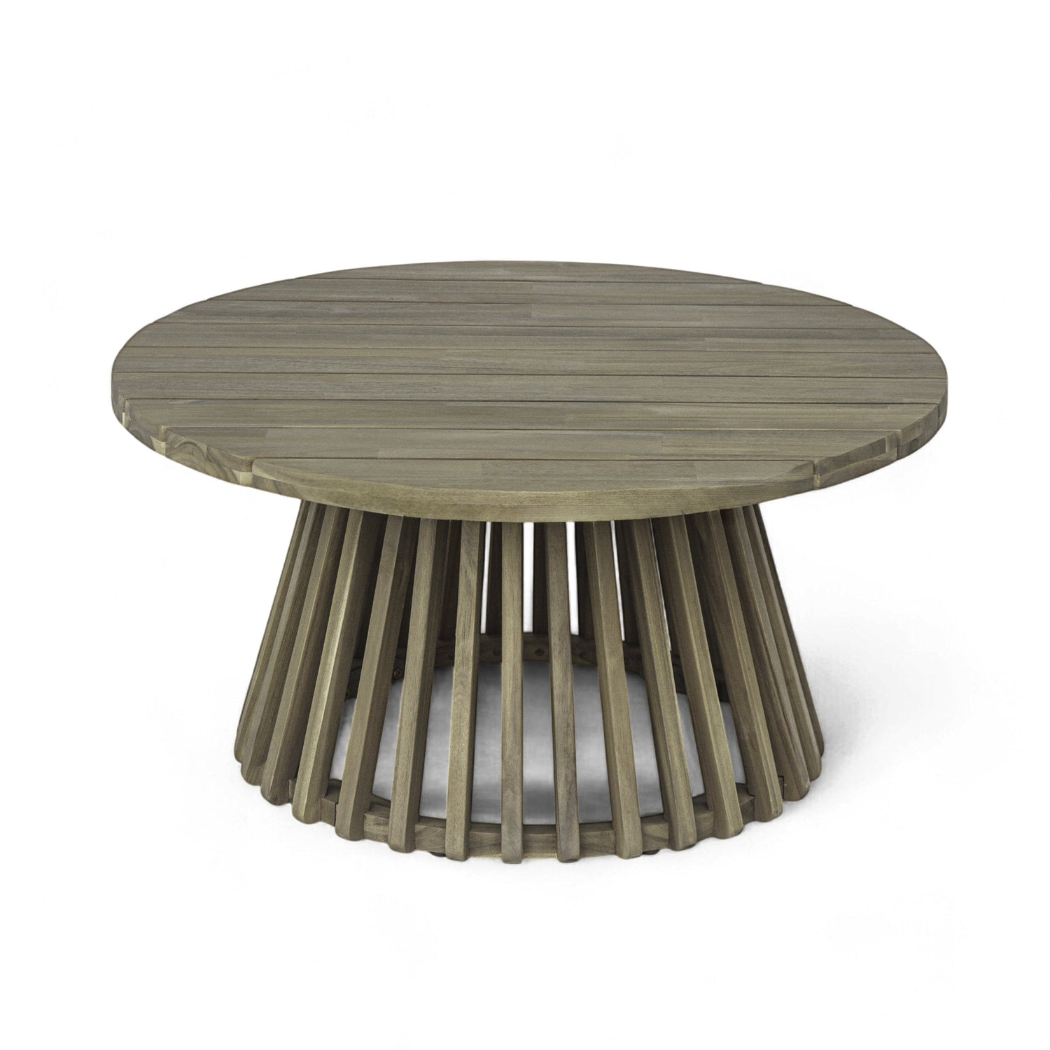 Outdoor Acacia Wood Coffee Table - Grey