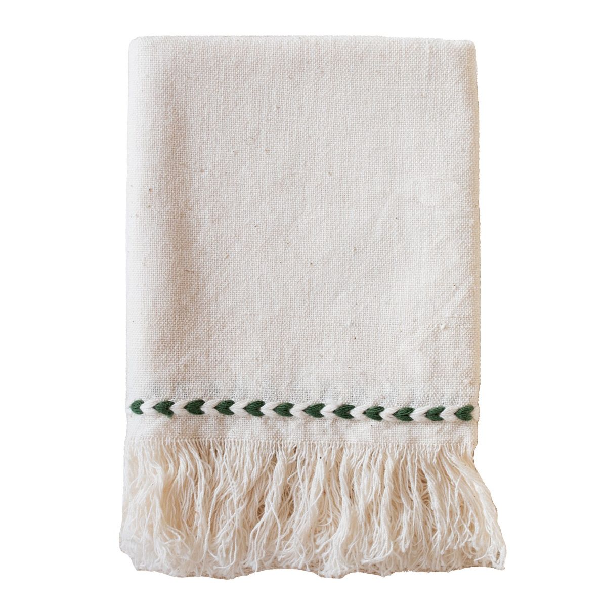 Olive Braid Detail Napkin | Set of 2