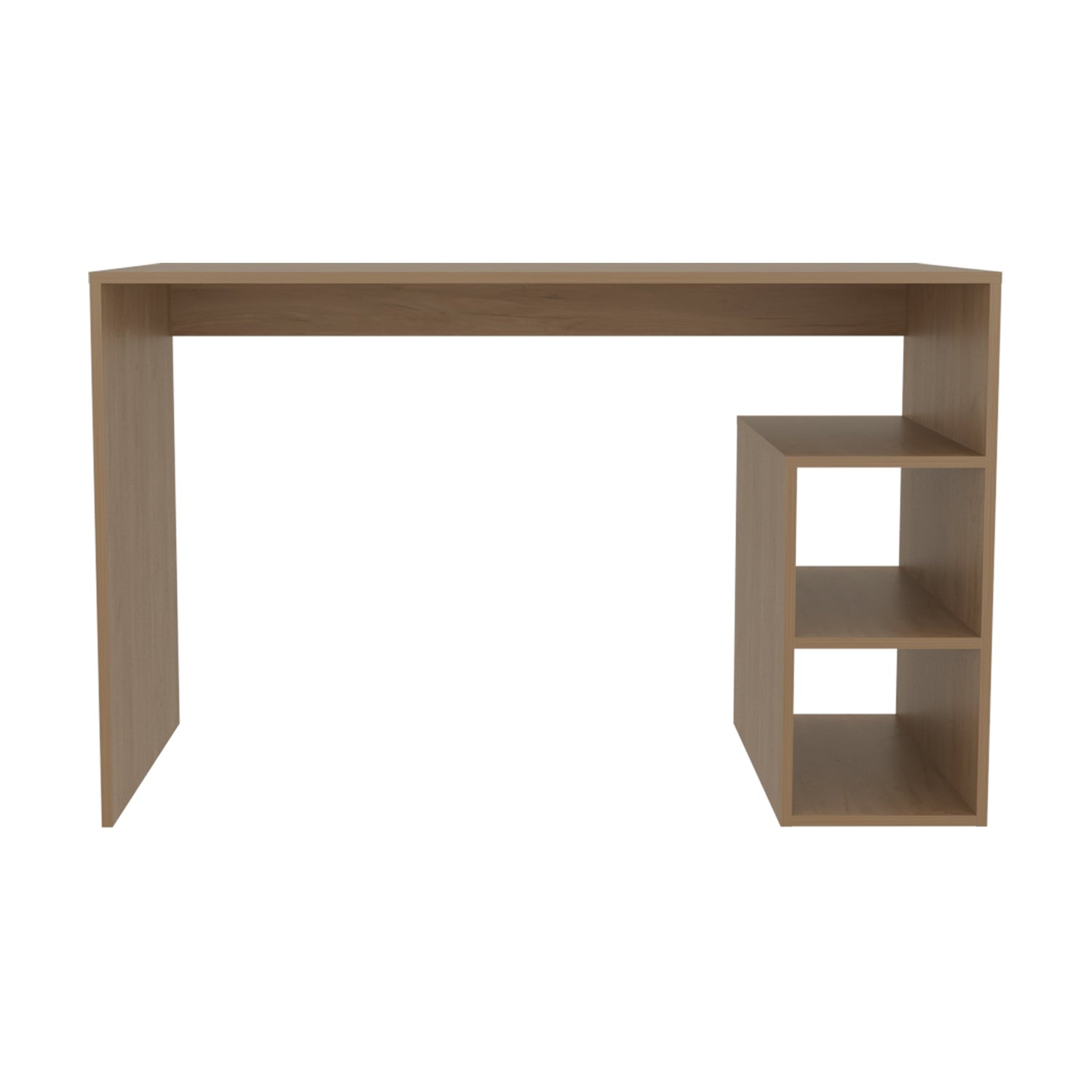 Solid Oak Office Desk - Natural