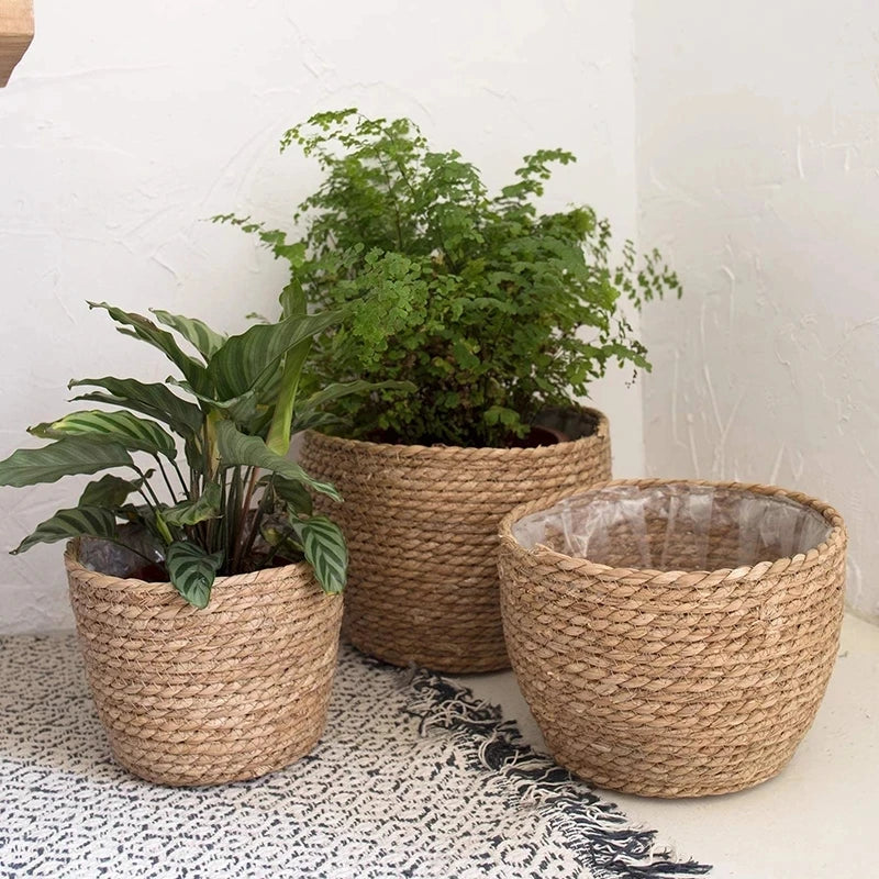 Handwoven Planters- multiple styles