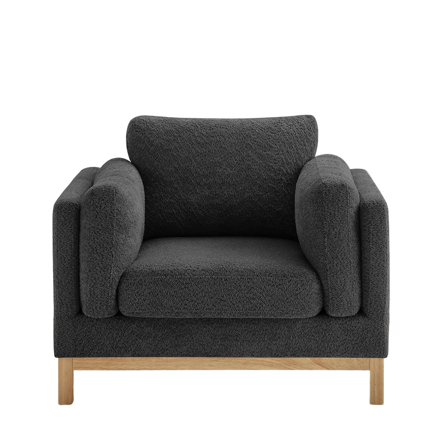 Oversized Accent Chair in Dark Slate