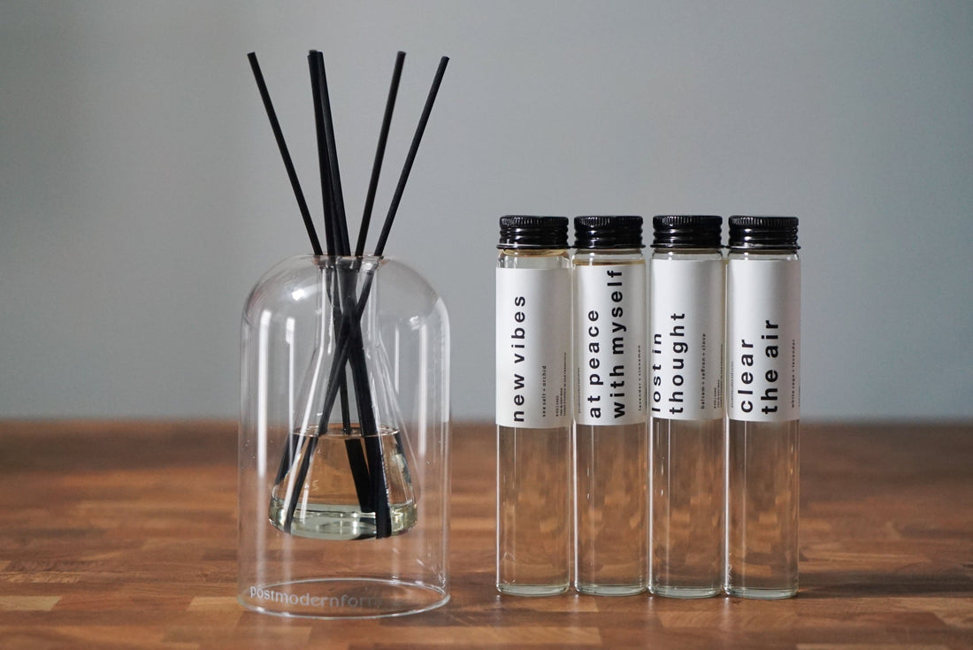 Clear The Air Diffuser Set - White Sage + Lavender