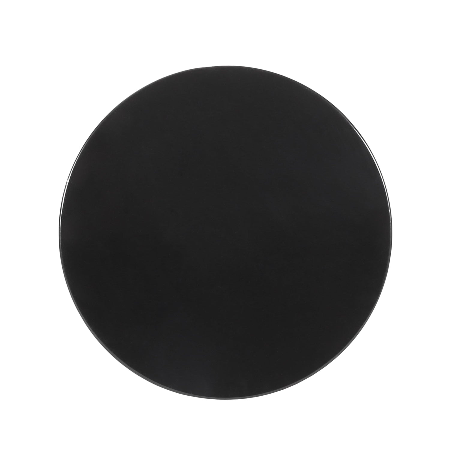 Black Powder Coated Iron End Tables - Set of 2