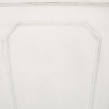 Tall Outdoor MGO Planter with Antique White Finish