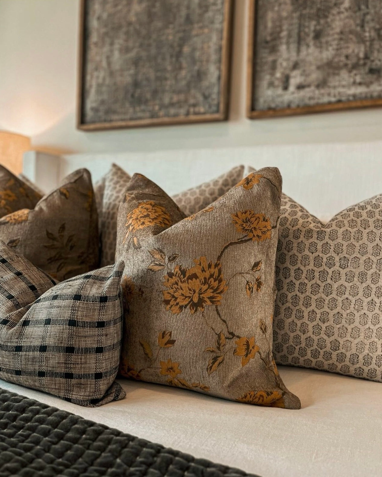 Charlotte Reversible Tapestry Pillow