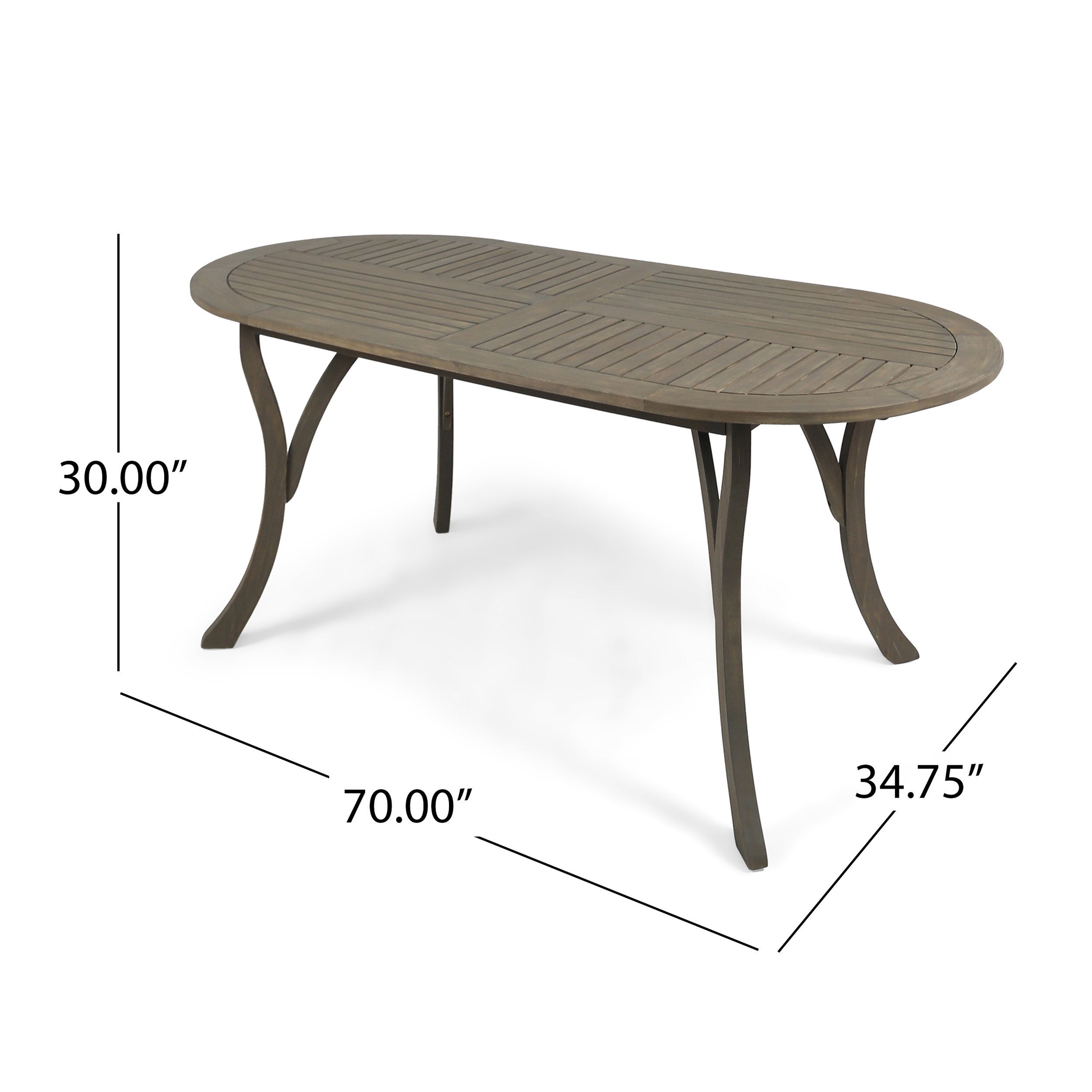 Outdoor Acacia Wood 70&