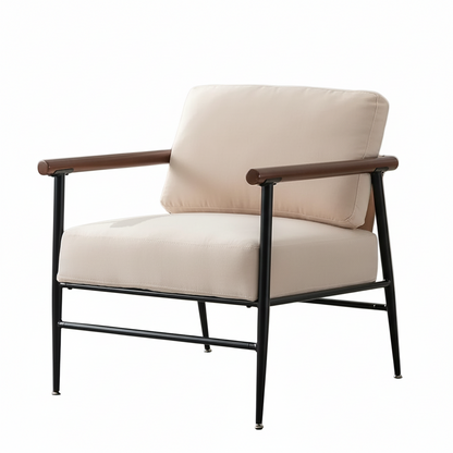 Contemporary Accent Chair in Linen