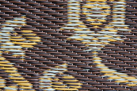 Turkish Black &amp; Brown Reversible Outdoor Mat