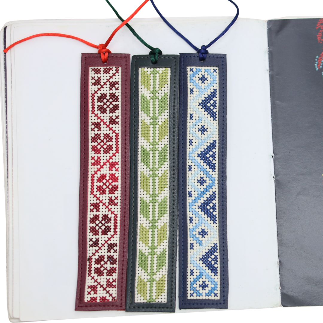 Handcrafted Tatreez Bookmark