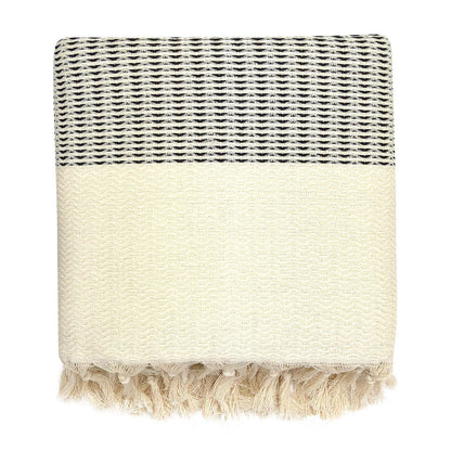 Plush Wavy Turkish Throw - 3 Colors