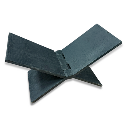 Black Wood Cookbook &amp; Coffee Table Book Holder Stand
