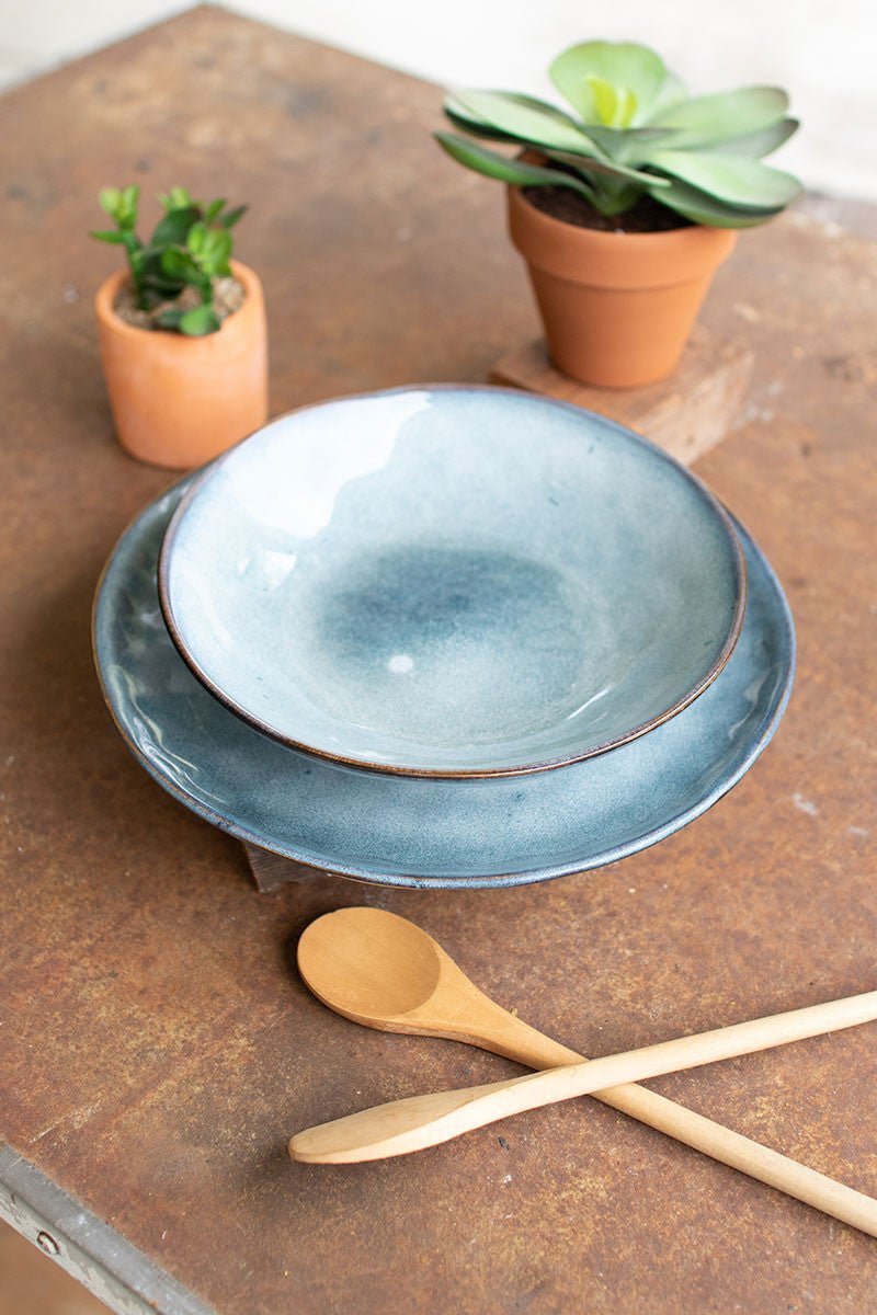 Blue Ceramic Dinnerware