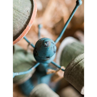Robin Blue Iron Tiered Cup Holder