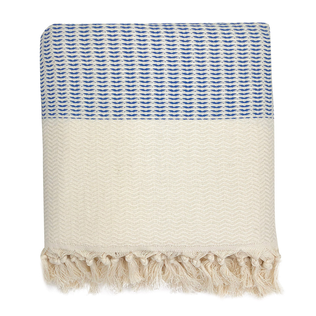 Plush Wavy Turkish Throw - 3 Colors
