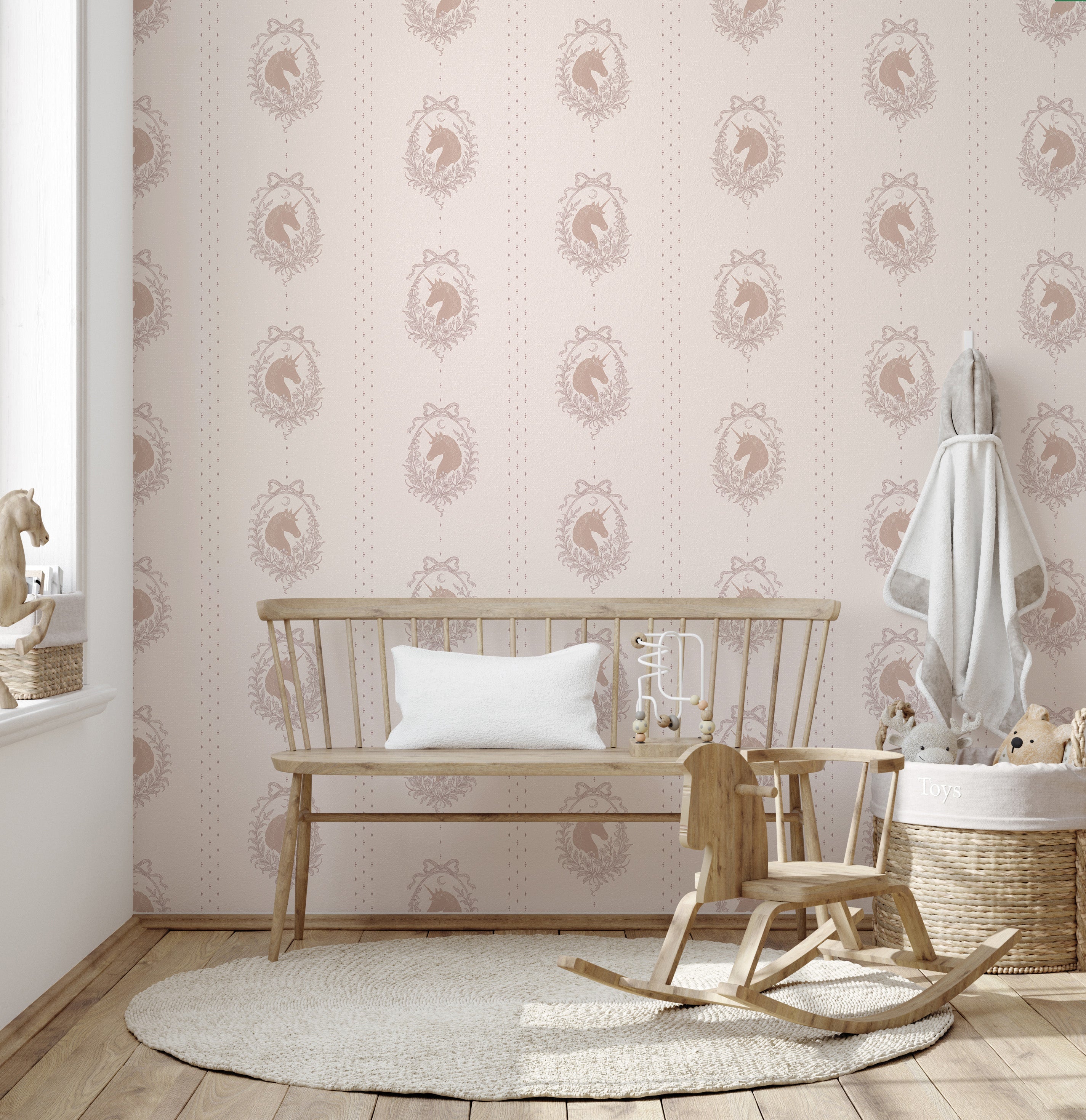 Bluette Wallpaper by The Feral Flower