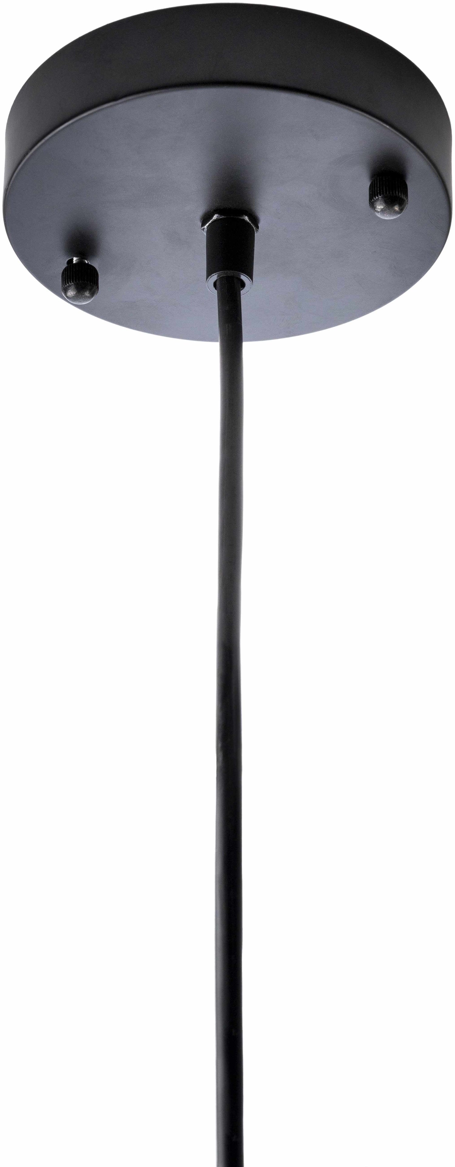 Bailleval Dark Brown Rattan Pendant