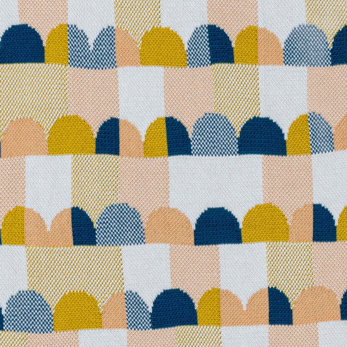 Poly Palm Springs - Indoor | Outdoor Sustainable Knit Mid-Century Modern, Modern Throw Blanket