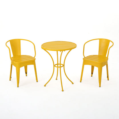 COLMAR 3 PC METAL BISTRO SET