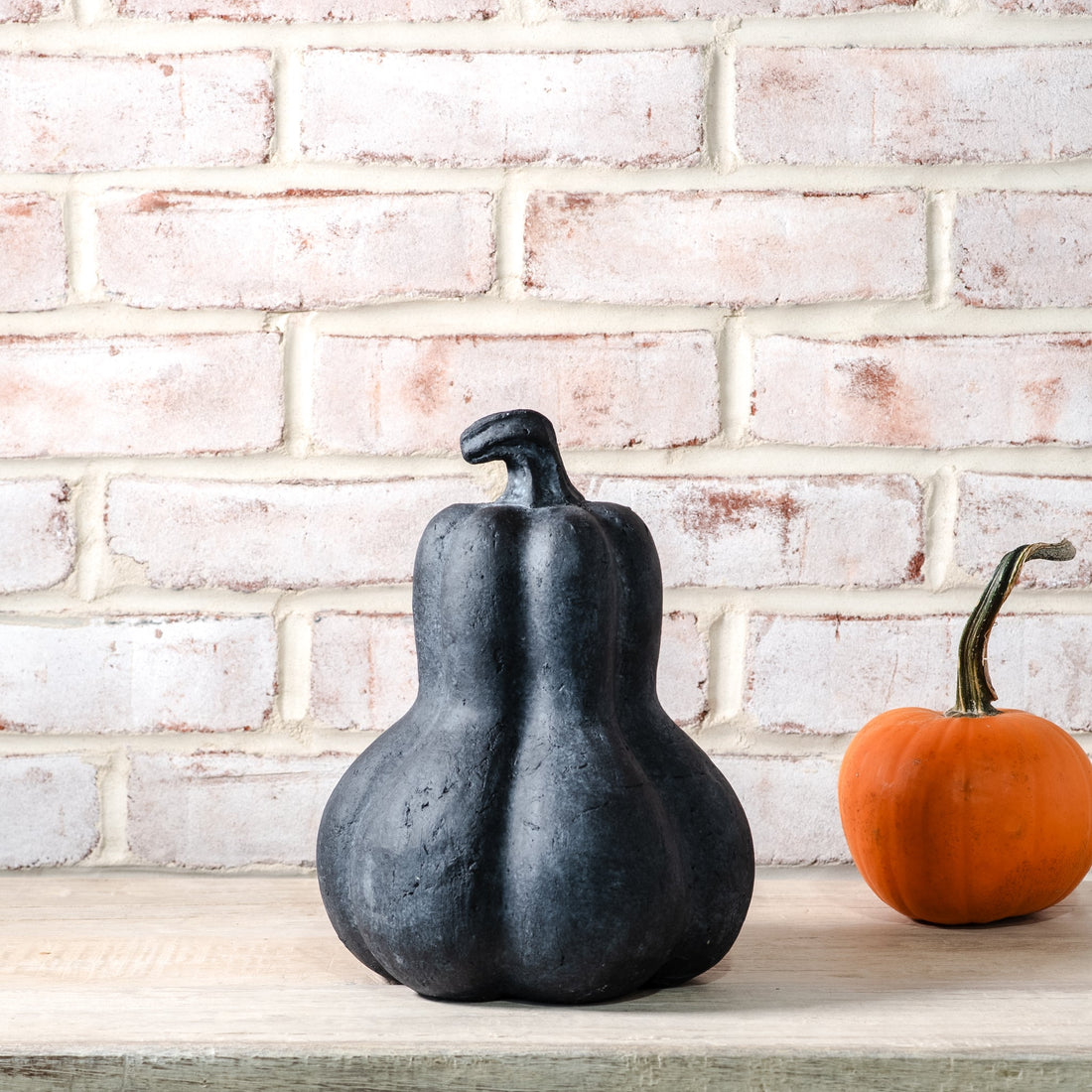 Black Terracotta Gourd