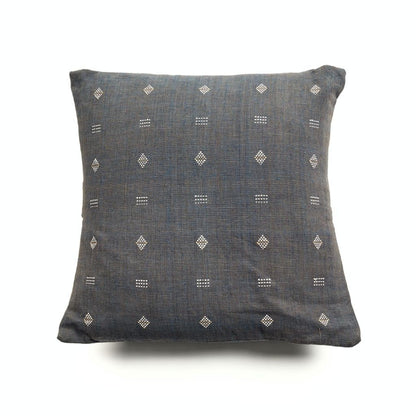 Nira Ochre Hand Spun Organic Cotton Handloom Pillow
