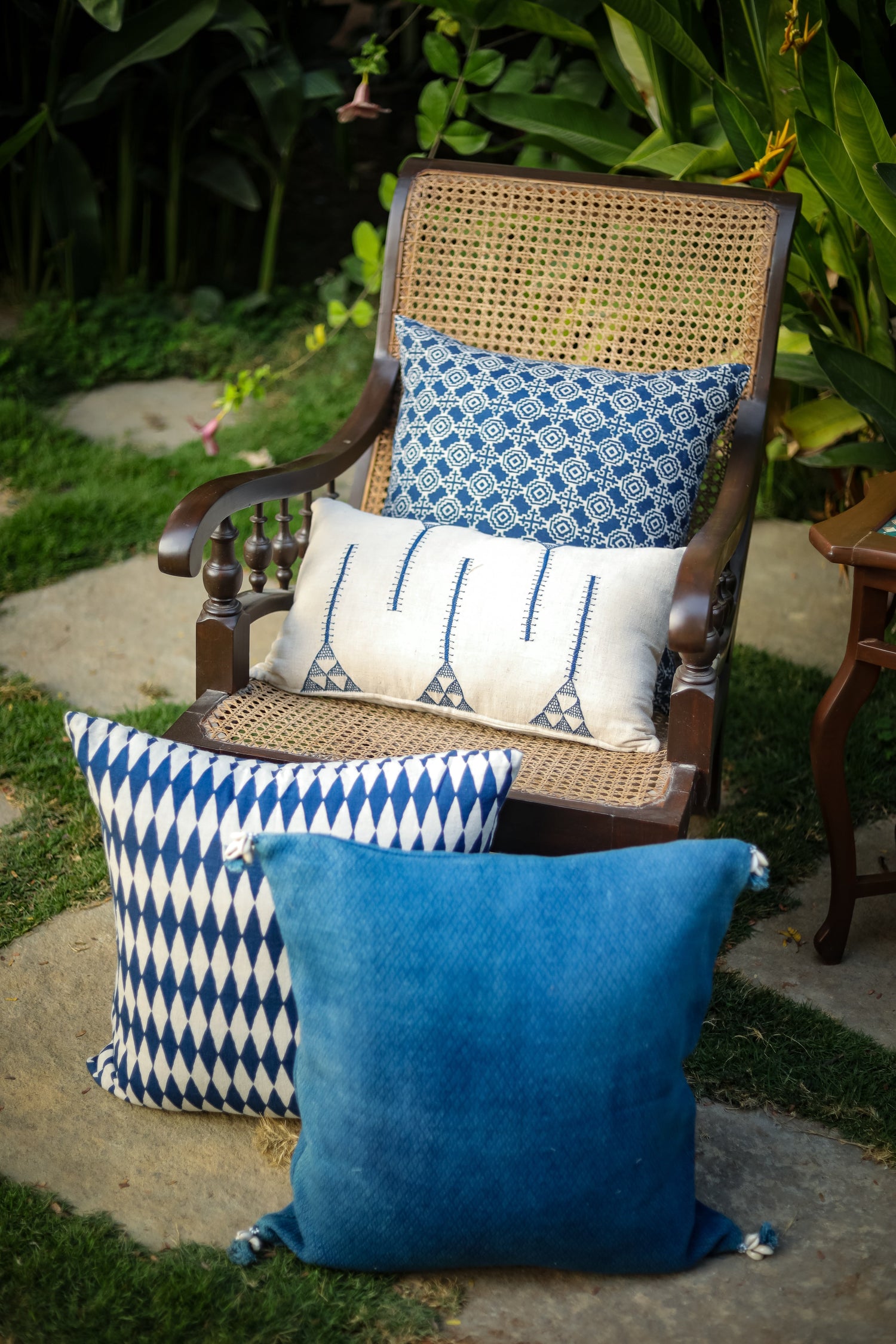 Yuma Indigo Pillow Cover