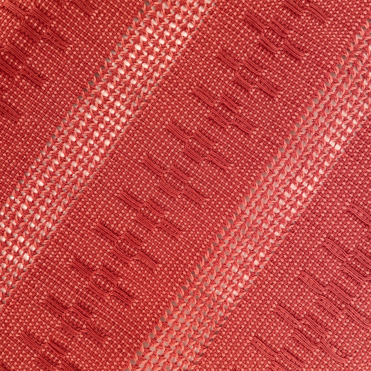 Calado Table Runner in Terracotta