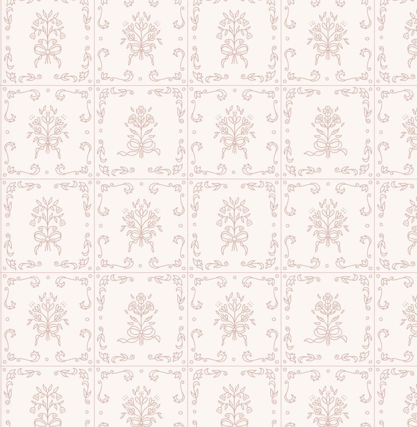 Wrenna Wallpaper by Quirky Paisley Designs