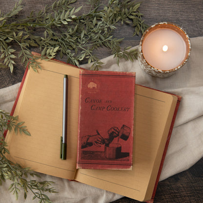 Canoe &amp; Camp Cookery Hardcover Journal