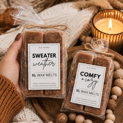 XL Wax Melts - Fall Caramel Latte