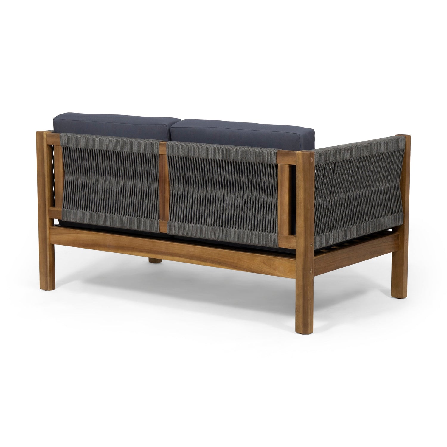 LAUREL Outdoor 4 Piece Chat Set in Gray