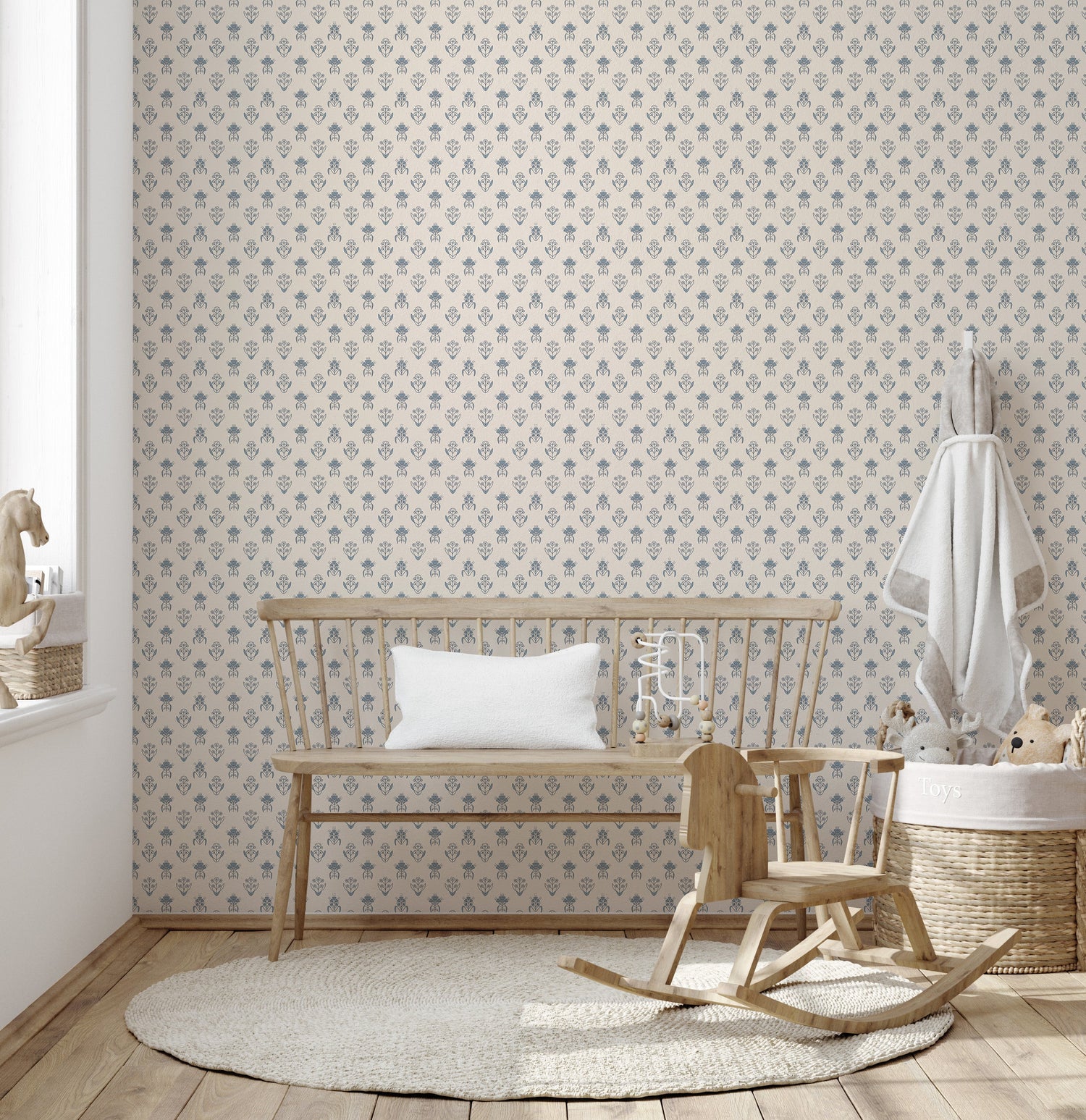 Laina Wallpaper by Quirky Paisley Designs