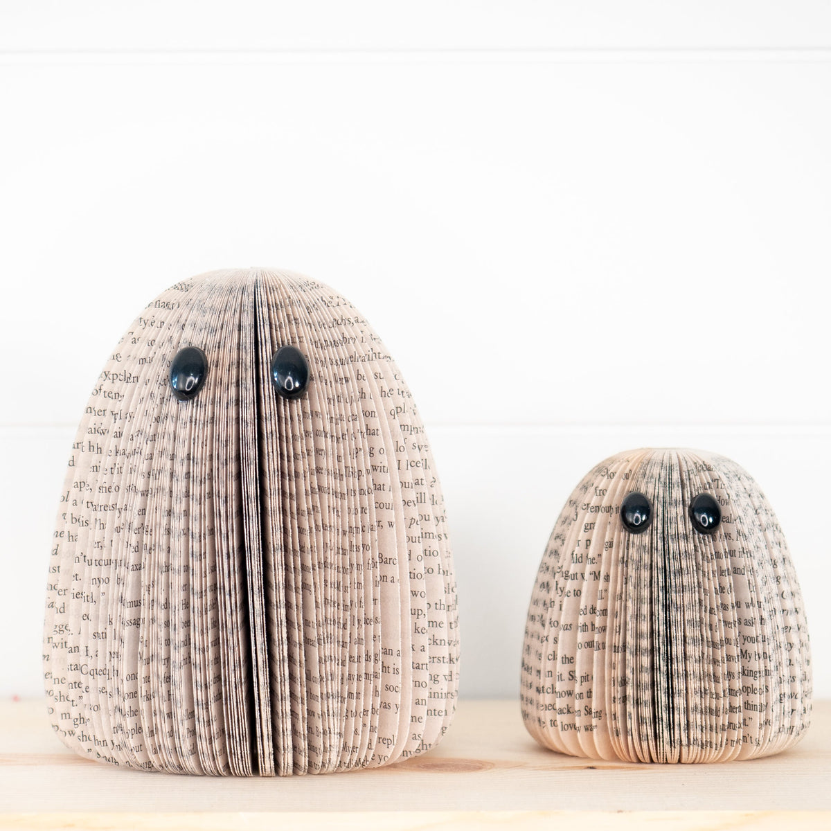 Book Ghost Halloween Decor - 2 Pc Set