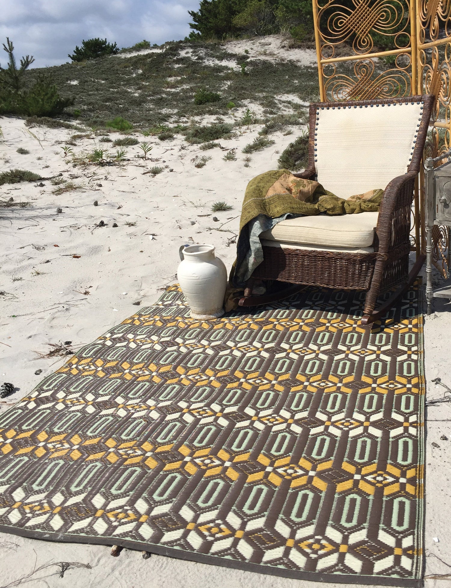 Moroccan Arts &amp; Crafts Outdoor Mat