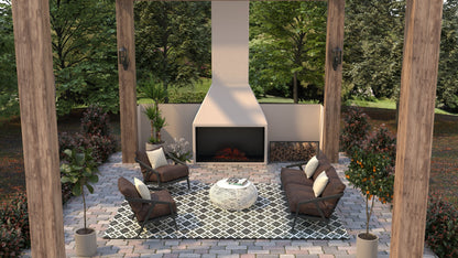 Scotch Black &amp; White Reversible  Outdoor Mat