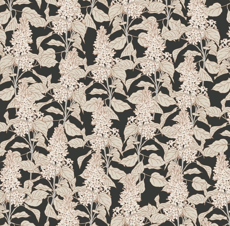 Lilac Wallpaper by Brittany Polatis Design