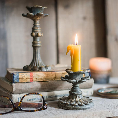 Classic French Antique Candlestick Holders