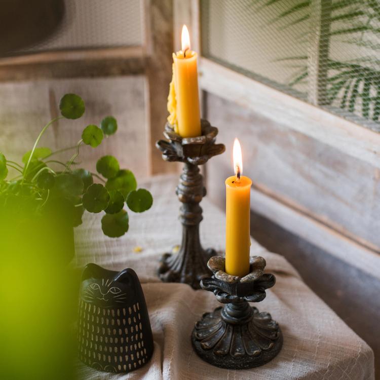 Classic French Antique Candlestick Holders