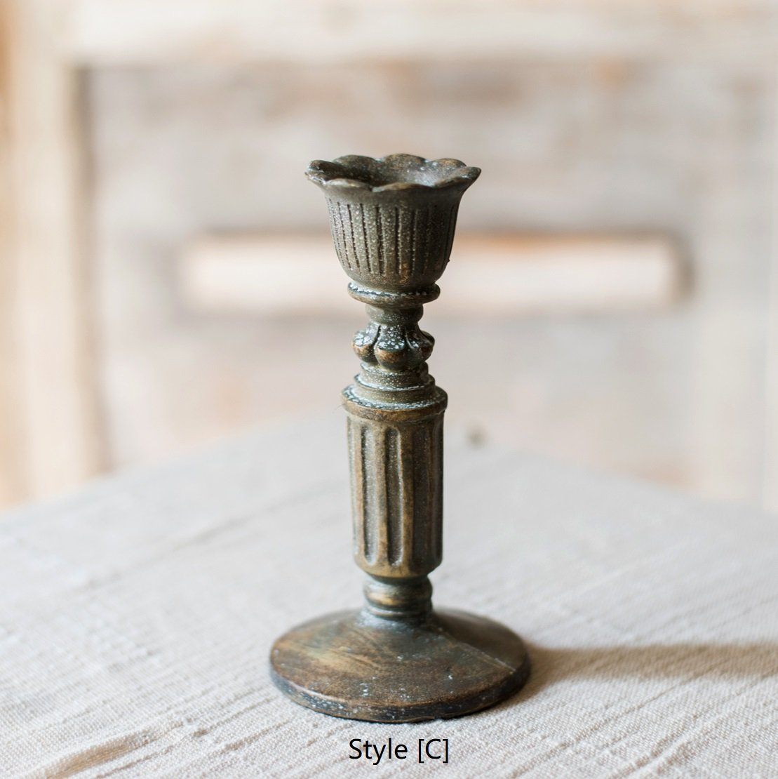 Classic French Antique Candlestick Holders