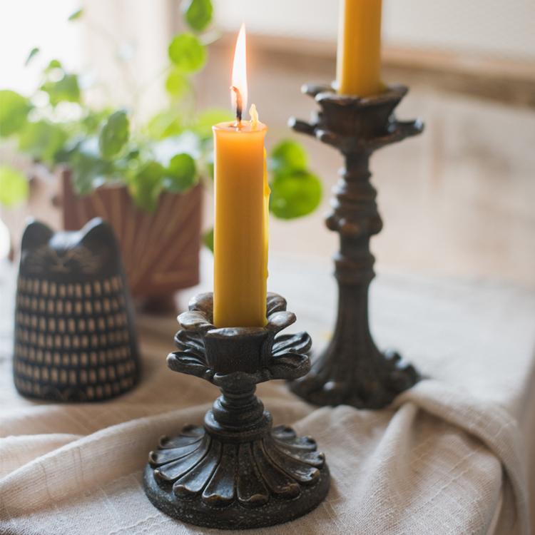 Classic French Antique Candlestick Holders