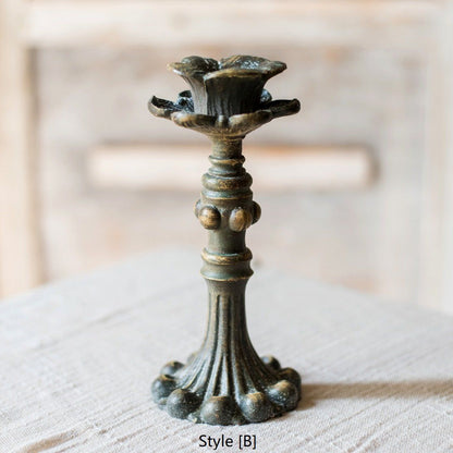 Classic French Antique Candlestick Holders